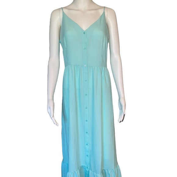 LOFT Dresses & Skirts - Loft teal sundress, size 8